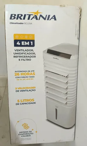 Climatizador Britânia BCL05A 5L 127V com controle