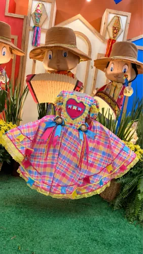 Vestido de Festa Junina
