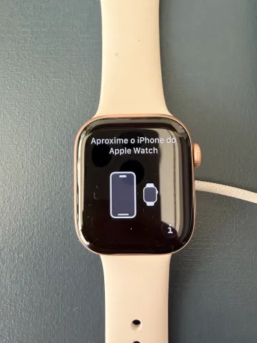 apple watch series 11 gps 42mm ouro rosé (novo - com nota - sem caixa)