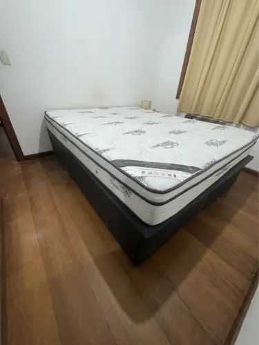 Cama queen c/ baú Ortobom