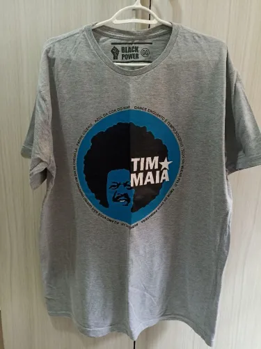 Camiseta Tim Maia Black power