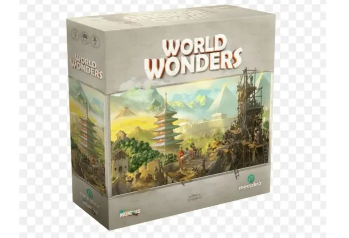 World wonders Board game lacrado (imagem ilustrativa)