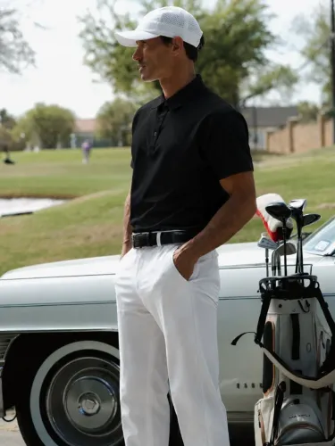 Polo masculina tecnológica