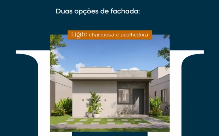 Condomínio Smart Ville Maricá II - Casas de 2 quartos - Lançamento