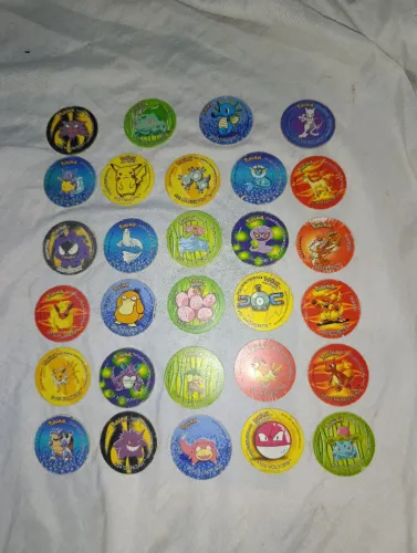 Tazos pokémon importados