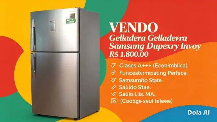 GELADEIRA INOX INVERTER SAMSUNG
