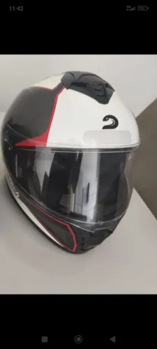 Vendo capacete semi novo Race tech<br>Tam 60 <br>190,00 R$ *<br>Passo cartão