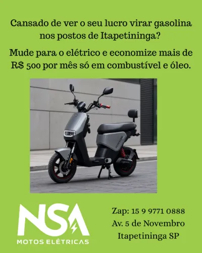 FOSTER moto eletrica autopropelido