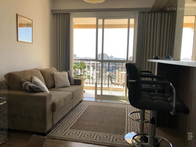 Apartamento locação no Cambuí Mobiliado - Ed Soleil - Campinas/SP.