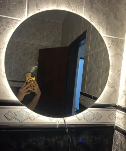 espelho com led
