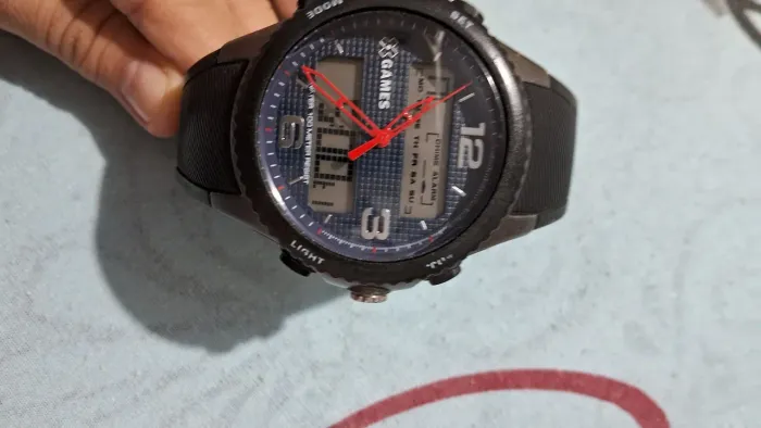 Relógio com defeito
