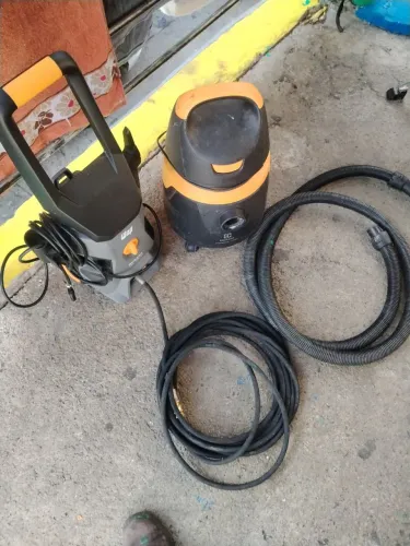 Valadora de alta pressão Wap + aspirador de pó e água