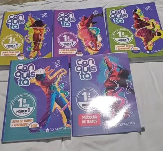 Livro Conquista 1 ano