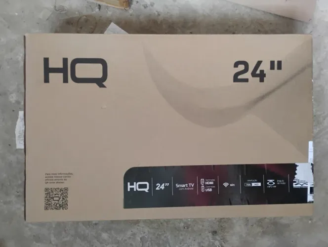 TV Smart 24 Polegadas HQ - Android (Nova) - Entrega em Periperi