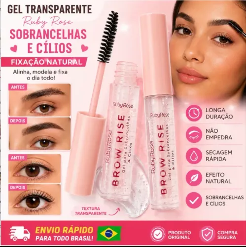 Gel para Sobrancelhas Ruby Rose Brow Rise