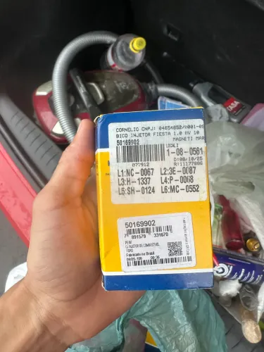 Bico injetor Ford Fiesta zetec rocam 2010