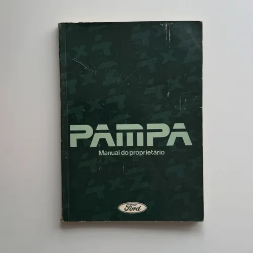Manual do Proprietário Original Ford Pampa 1990/1991