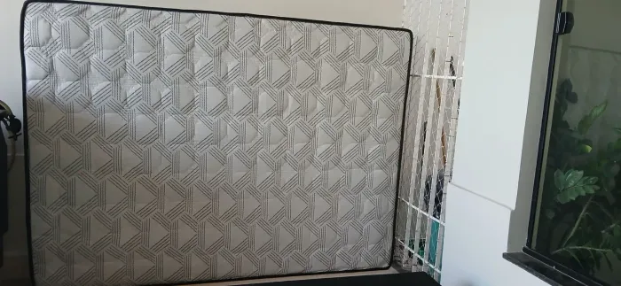 Cama box, casal. Colchão e base.