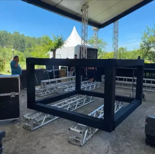 Cobertura de Estrutura para eventos com Lycra