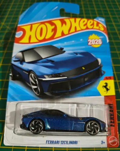 Hot Wheels - Ferrari 12Cilindri (azul)
