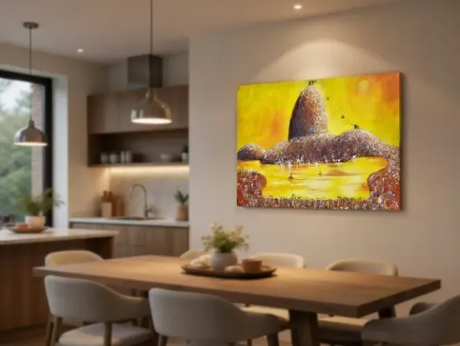 Tela Pão de Açúcar 130x80cm