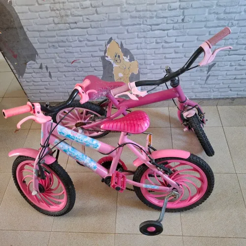2 BICICLETAS INFANTIL FEMENINA
