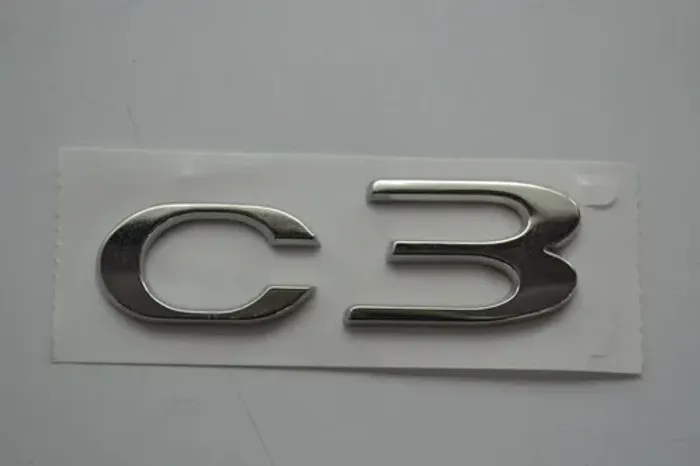 Emblema Tampa Traseira Citroen C3 Original *0
