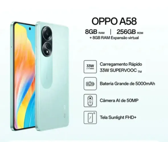 Celular oppo A58 
