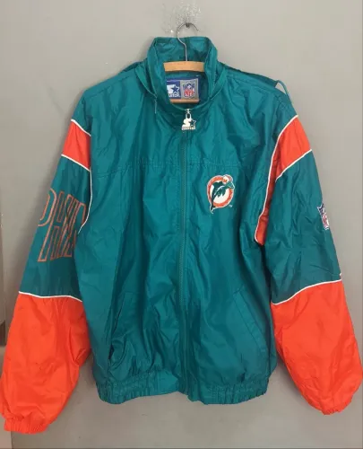 Jaqueta corta vento starter miami dolphins 