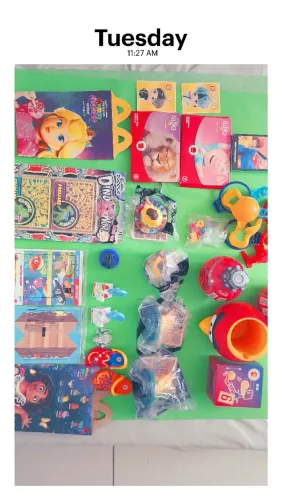 Kit de diversos brinquedos diferentes 