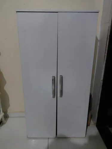 Armário Multiuso Branco 2 Portas