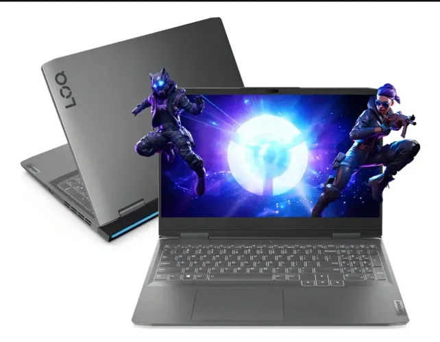 Notebook Gamer Lenovo Loq 15irh8 Intel Core i5 12450H 16gb RAM 512GB SSD RTX 2050