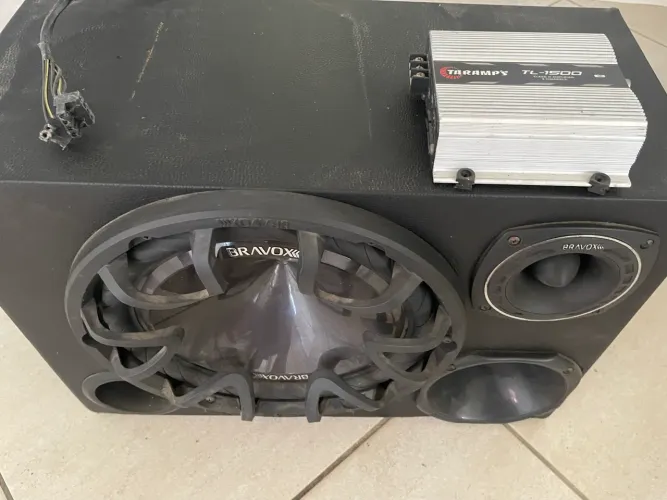 Caixa de Som Trio Bravox