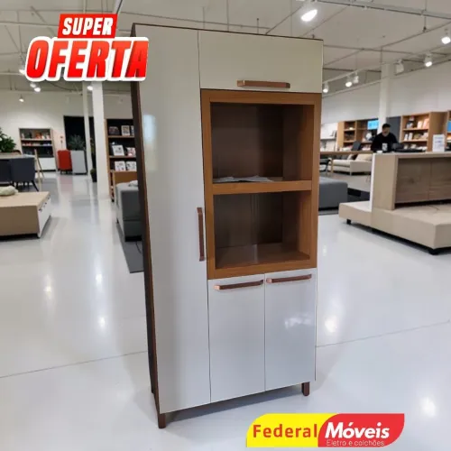 Paneleiro Torre Quente Espaço para Microondas e Forno - Entregamos