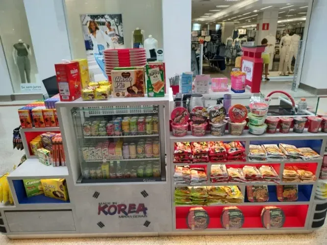 Quiosque para shopping(Korea)