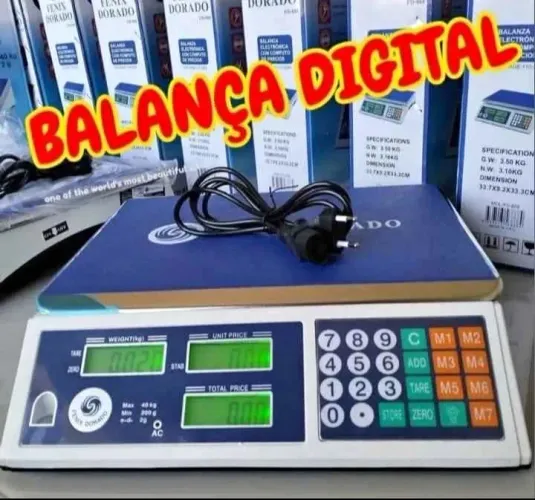 Balança 2g até 40kg(NOVA)