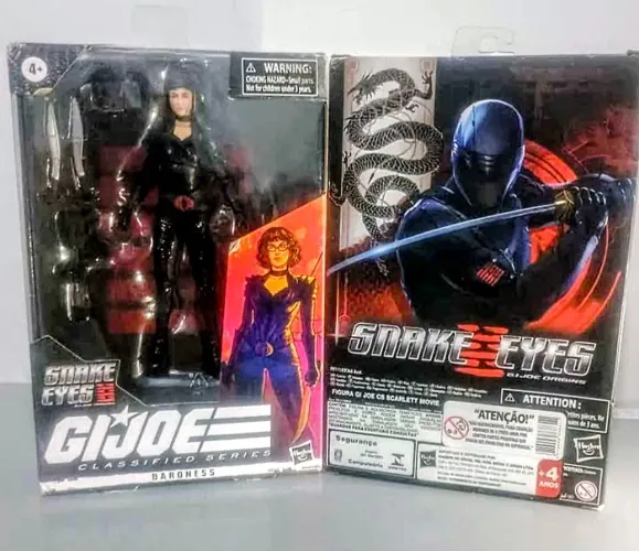 Action figure Snake eyes Baronesa classified