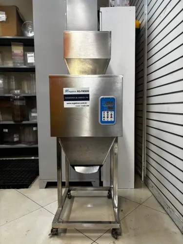 Dosadora Semiautomática para Grãos e Pós com Balança 1 a 5 kg