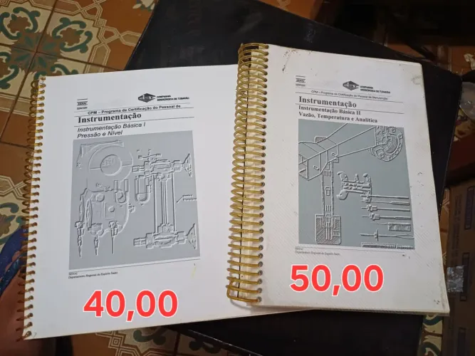 Livros e apostilas instrumentação industrial 