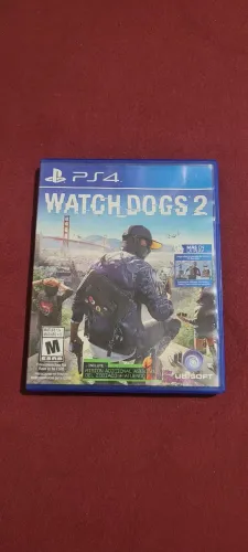 Jogo Para ps4 Whatch Dog 2 muito bem conservado funcionando perfeitamente
