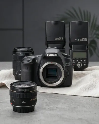 Kit Fotografia Canon Completo ? Câmera, Lentes e Flashes
