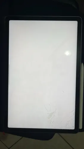 Samsung Galaxy Tab S10 FE com S Pen + Capa + Nota Fiscal (tela trincada)