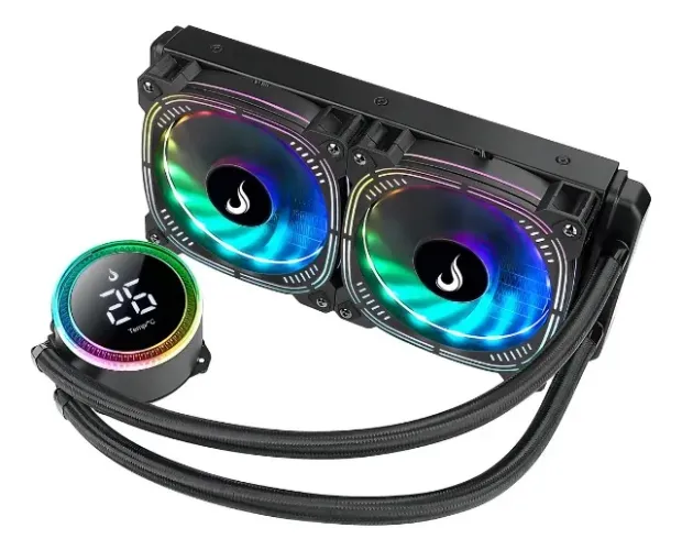 Water Cooler Rise Mode, ARGB, 240mm, AMD/Intel, Preto - RM-WCB-04-ARGB