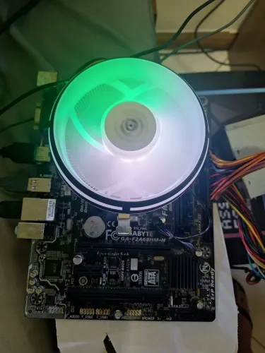 Kit placa mãe + memória + processador AMD A8