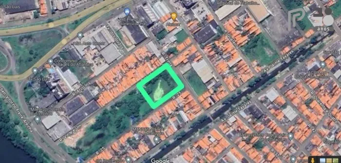 Terreno à venda, 1536 m² por R$ 500.000,00 - Areinha - São Luís/MA