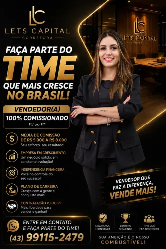 Vaga para vendedor