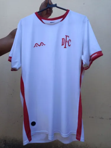 Camisa Democrata Sete lagoas branca temporada 2022 original Jacaré Sports