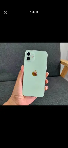 Vendo iPhone 12 verde 128gb impecável
