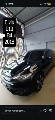 Honda Civic Sedan EXL 2.0 Flex 16V Aut.4p 2018
