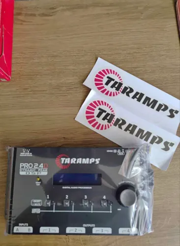 Processador Taramps PRO 2.4D sem uso garantia até 08/27